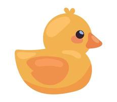 rubber duck toy vector