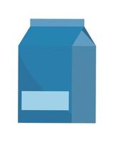 icono de caja de leche vector