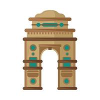 hito de la puerta de la india vector