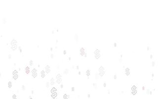 vector de ilustración de símbolo de dólar de moneda minimalista aleatoria para logotipo, tarjeta, banner, web e impresión.