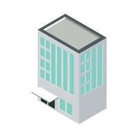 city building structure vector