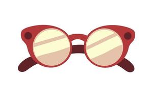 eyeglasses accessory icon vector