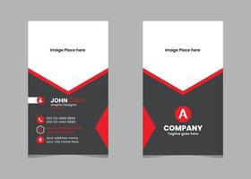 Modern Corporate Business card Design vector