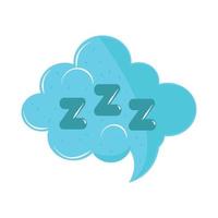 sweet dreams cloud vector