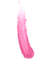 pincelada de aquarela rosa png