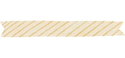 washi tape aquarel element om te versieren png