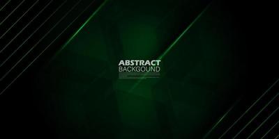 abstract green background with shadows and simple lines. looks 3d with additional light. suitable for posters, brochures, e sports and others. eps10 vector