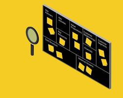 Business Model Canvas is a strategic management template used for developing new business models vector