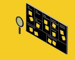 Business Model Canvas is a strategic management template used for developing new business models vector