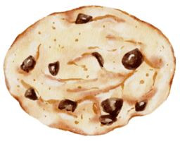 panadería de acuarela, pan, pastel, hornear, pintura a mano png