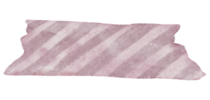 washi tape aquarel element om te versieren png