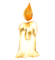 elemento de aquarela de halloween png