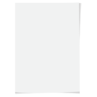 bianca foglio di carta.