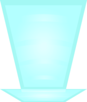 forma de vaso em vaso de flores luz vívida padrão de design gráfico ilustração de fundo abstrato png