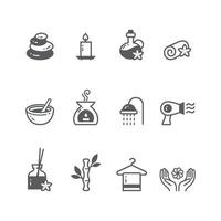 Set of Beauty And Spa Icon vector