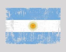 vector de bandera argentina