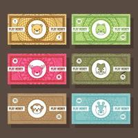 Fake Paper Money Background vector