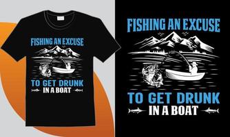 Fishing T-shirt Design Quotes, Fish Tee vector