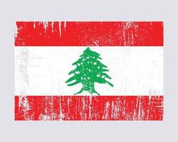 Lebanon flag vector