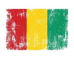 vector de bandera de guinea