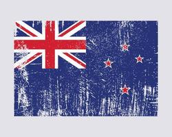 New Zealand flag vector