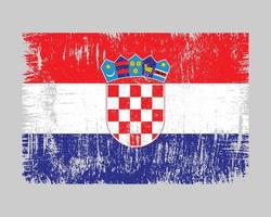 vector de bandera de croacia