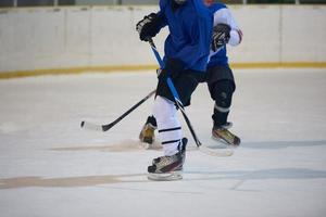 jugadores de hockey sobre hielo foto