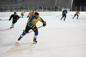 jugadores de hockey sobre hielo foto