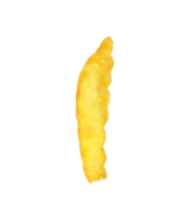 en lugg av franska frites isolerat på transparent bakgrund png fil