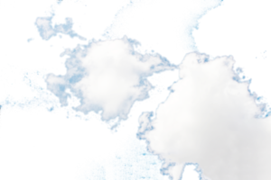 clouds in the sky on transparent background png file