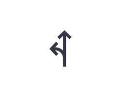 Arrow icon sign symbol logo vector illustration