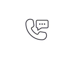 teléfono icono signo símbolo logo vector ilustraciones