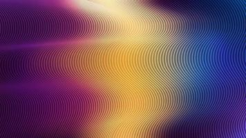 Arte abstracto color vibrante líquido fondo borroso con líneas textura de patrón de onda vector