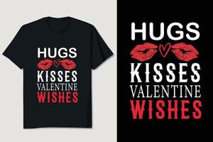 Valentine T-shirt Design vector