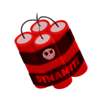 Dynamitbombe Spiel Asset 2d Symbol transparenter Hintergrund png