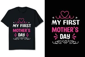 Mother T-shirt Design vector