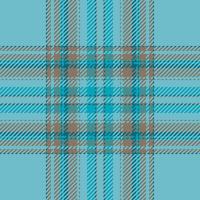 Plaid check pattern. Seamless fabric texture. Tartan textile print. vector
