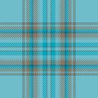 Plaid check pattern. Seamless fabric texture. Tartan textile print. vector