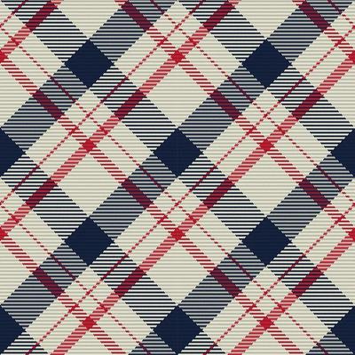 Seamless pattern of scottish tartan plaid. Repeatable background with check fabric texture. Vector backdrop striped textile print.