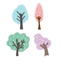 Colorful Tree Vector