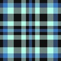 Plaid check pattern. Seamless fabric texture. Tartan textile print. vector