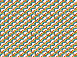 Rainbow pattern seamless. Colorful background vector texture design. Abstract cartoon stripes wallpaper.