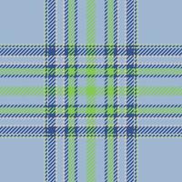 Plaid check pattern. Seamless fabric texture. Tartan textile print. vector