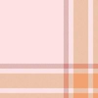 Plaid check pattern. Seamless fabric texture. Tartan textile print. vector