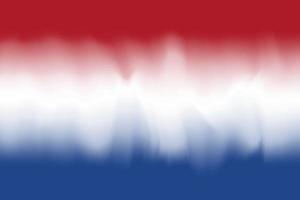 Netherlands flag vector illustration in abstract modern style