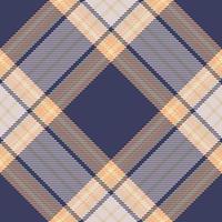 Plaid pattern vector. Check fabric texture. Seamless textile design for clothes, paper print. vector