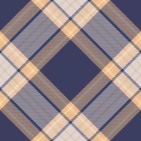 Plaid pattern vector. Check fabric texture. Seamless textile design for clothes, paper print. vector