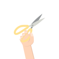 Right Handed Holding Scissor Construction Tool Equipment png