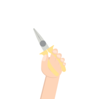 Left Handed Holding Construction Tool Equipment png