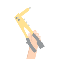 Left Handed Holding Construction Tool Equipment png